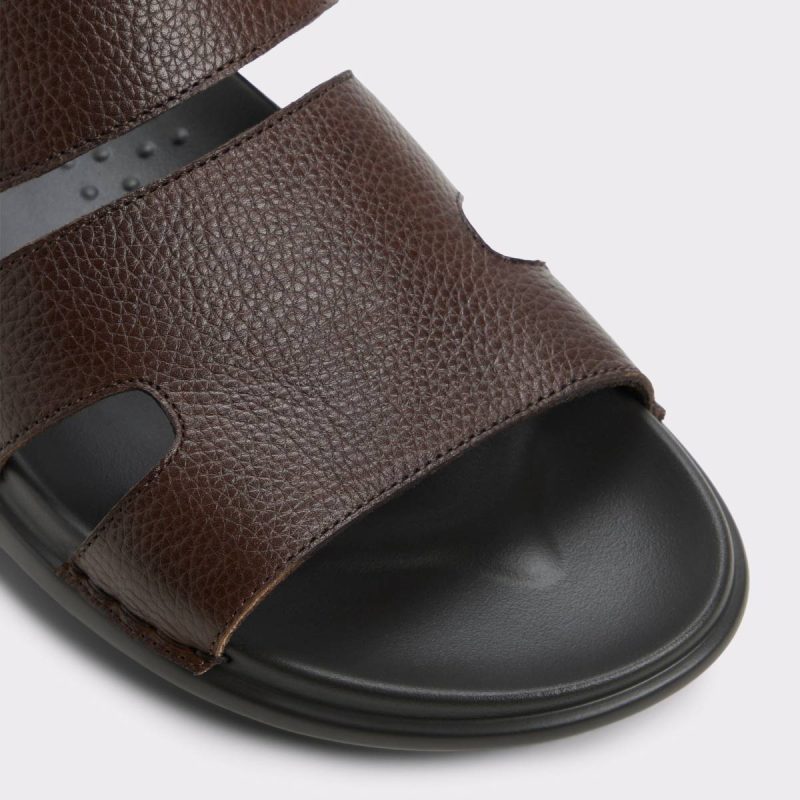 Aldo Sandals & Slides Men Windham Dark Brown Men's Sandals & Slides Dark Brown - Image 5