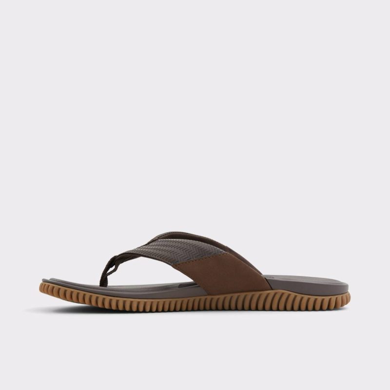 Aldo Sandals & Slides Other Brown Riptide Other Brown Men's Flip Flops Men - Image 3