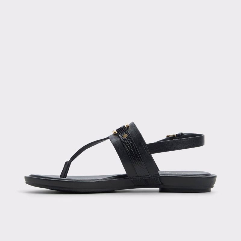 Aldo Sandals Taylen Black Women's Footbed Sandals Black Women - Image 3