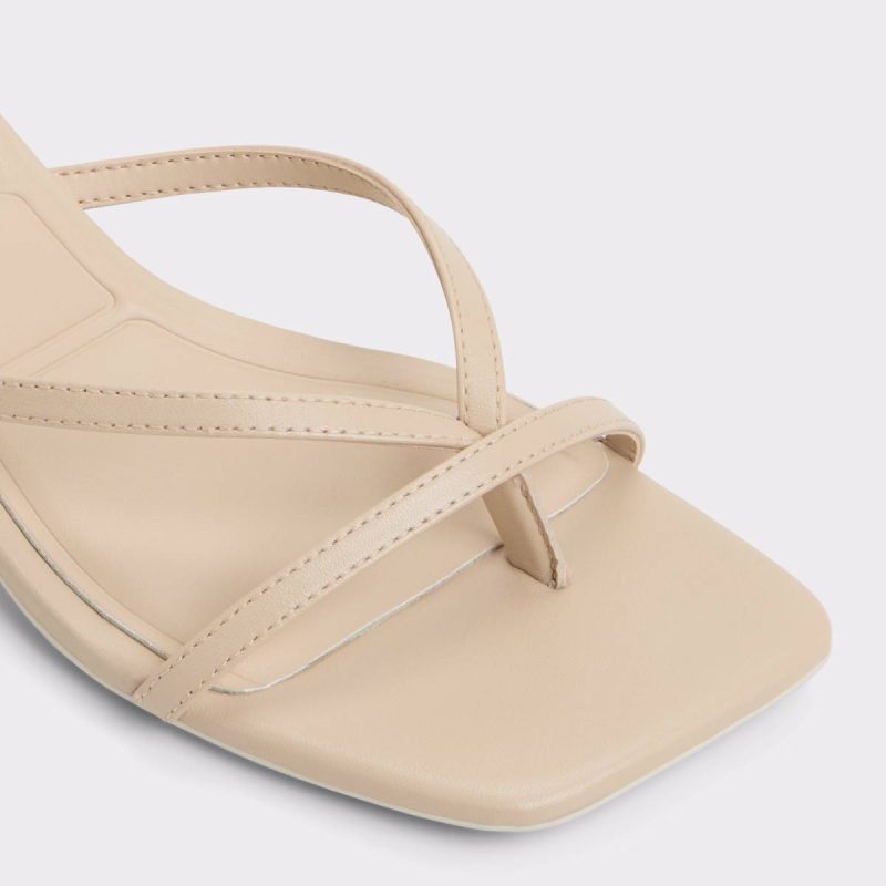 Aldo Sandals Women Soffie Medium Beige Women's Strappy Sandals Medium Beige - Image 5