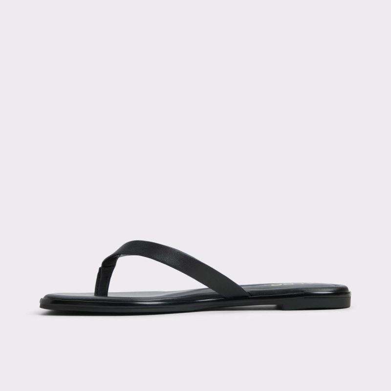 Aldo Sandals Women Theao Black Women's Flat Sandals Black - Image 3