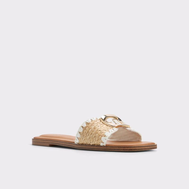 Aldo Sandals Women Tidella Open Natural Women's Flat Sandals Open Natural - Image 4