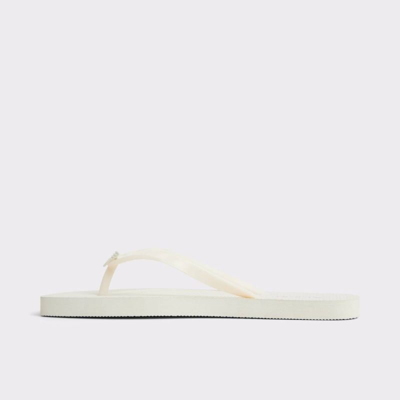 Aldo Sandals Women White Beachready White Women's Jelly Sandals & Flip Flops - Image 4