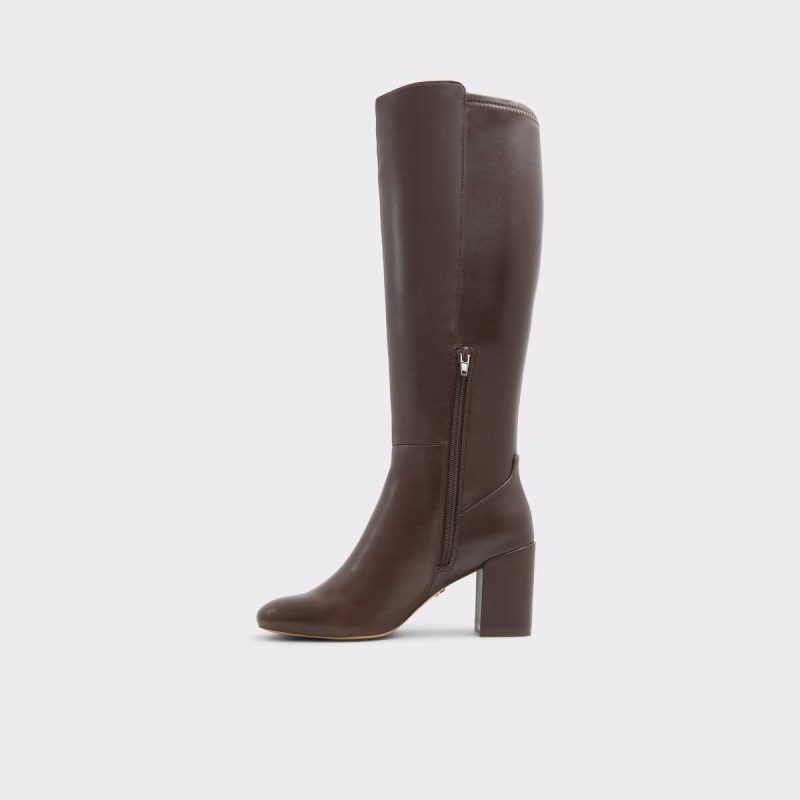 Aldo Satori-Wc Brown Overflow Women's Tall Boots Brown Overflow Boots Women - Image 3