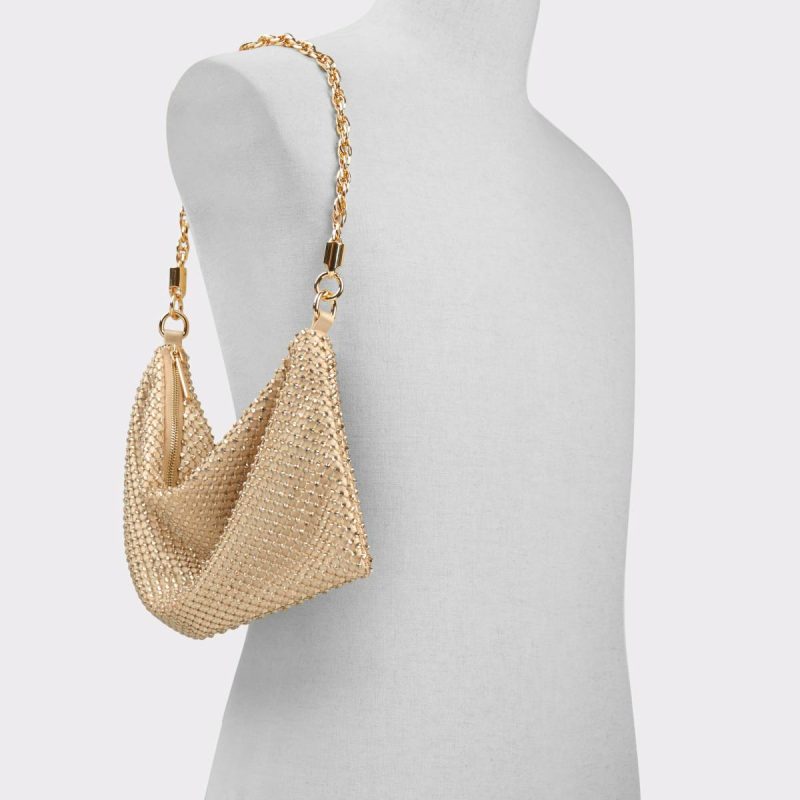 Aldo Shoulder Bags Darlingsidex Gold Women's Shoulder Bags Gold Women - Image 4