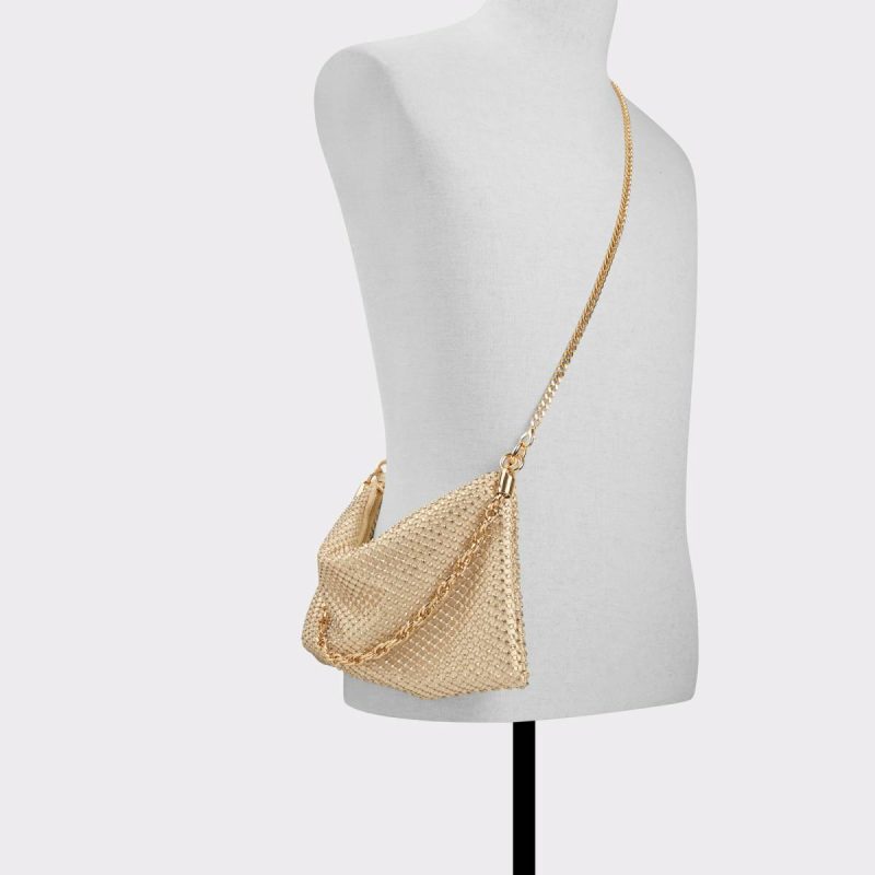 Aldo Shoulder Bags Darlingsidex Gold Women's Shoulder Bags Gold Women - Image 5