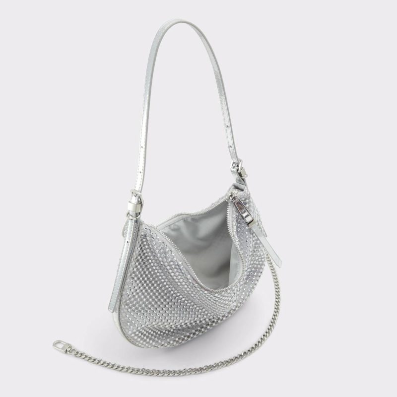 Aldo Shoulder Bags Kasslynx_Se Silver Women's Shoulder Bags Women Silver - Image 3