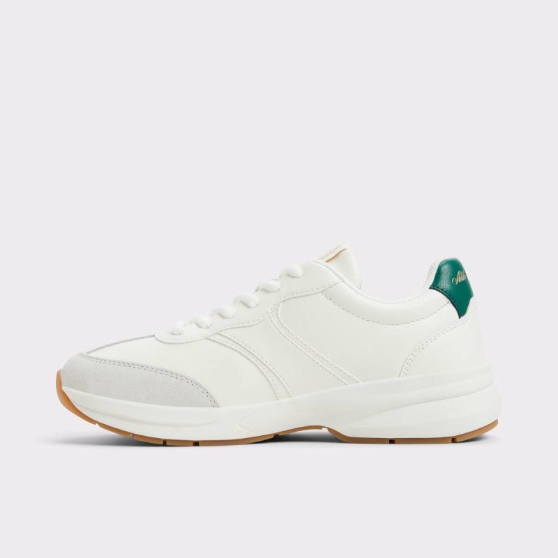 Aldo Sneakers Clubchic White Combo Women's Athletic Sneakers Women White Combo - Image 3