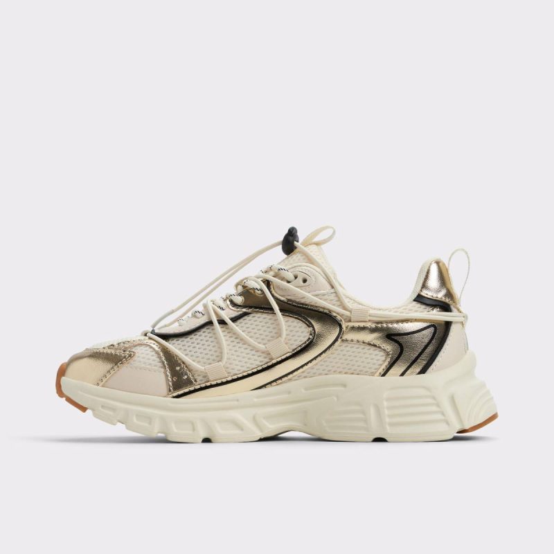 Aldo Sneakers White/Multi Synthetic Smooth Clubfly White/Multi Synthetic Smooth Women's Low Top Sneakers Women - Image 3