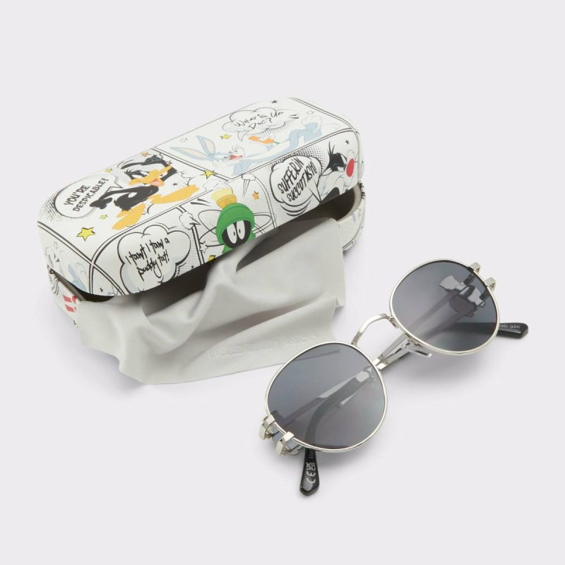 Aldo Sunglasses Marvinshades Silver Men's Looney Tunes Women Silver - Image 3