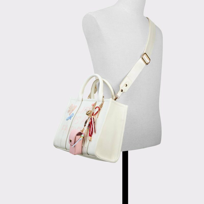 Aldo Top Handle Bags Princesstote White Women's Disney White Women - Image 5