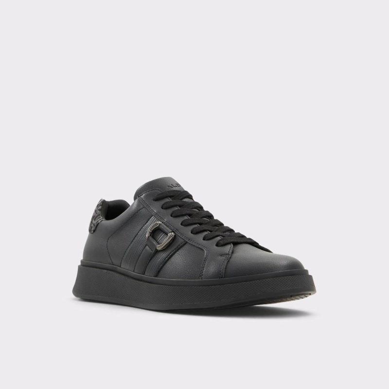 Aldo Valdes Open Black Men's Sneakers Sneakers Open Black Men - Image 4