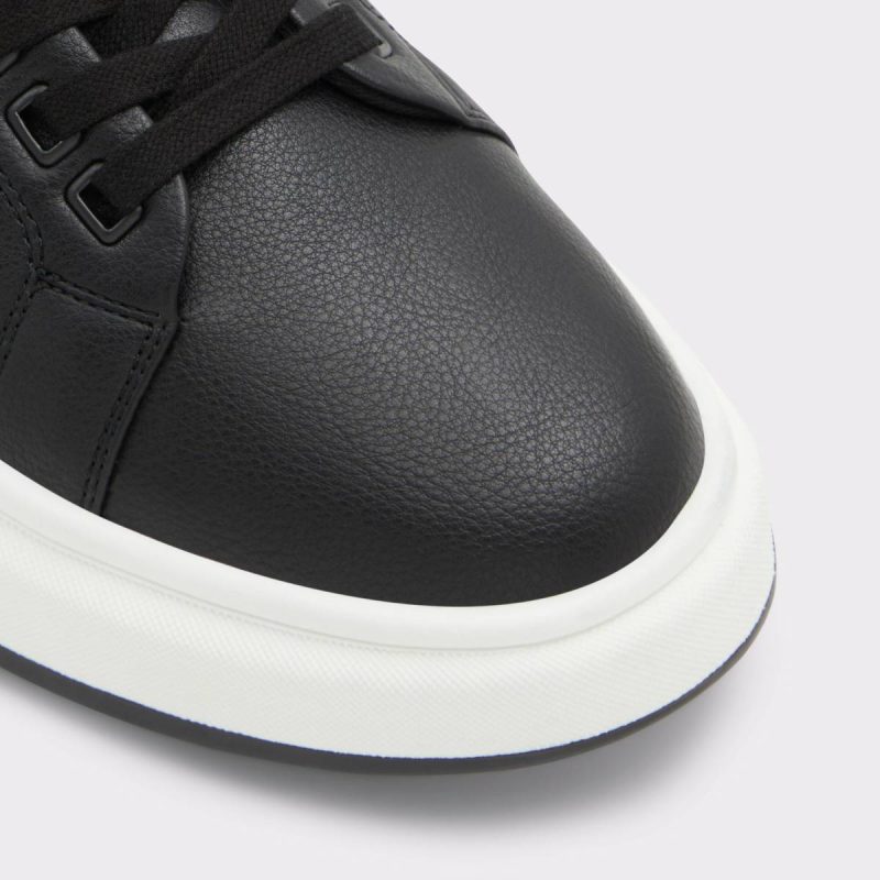 Aldo Wavespec Black Synthetic Smooth Men's Low Top Men Sneakers Black Synthetic Smooth - Image 5