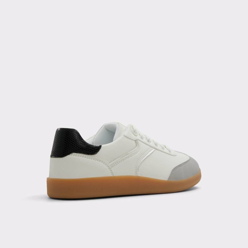 Aldo White/Black Erilg White/Black Women's Low Top Sneakers Sneakers Women - Image 3