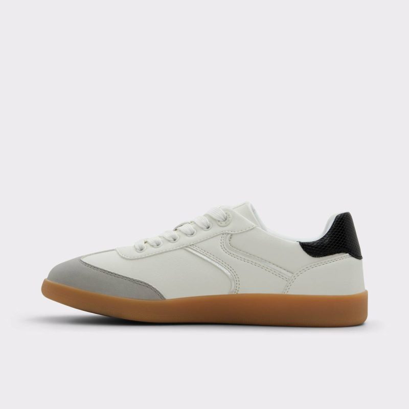 Aldo White/Black Erilg White/Black Women's Low Top Sneakers Sneakers Women - Image 4