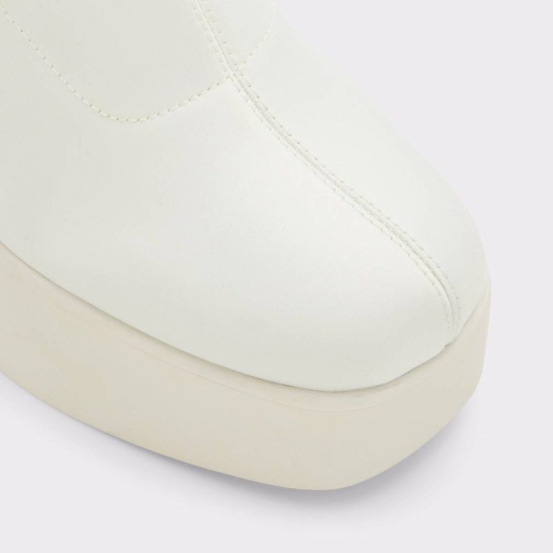 Aldo White/Bone Boots Women Grandstep White/Bone Women's Dress Boots - Image 5