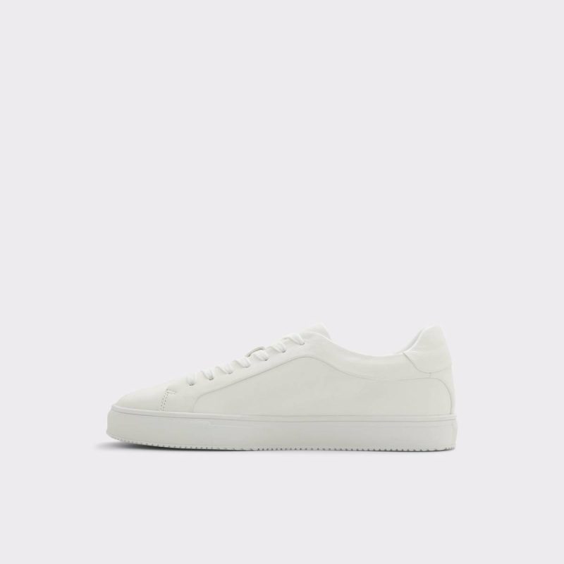 Aldo White Men Cobi White Men's Low Top Sneakers - Image 5