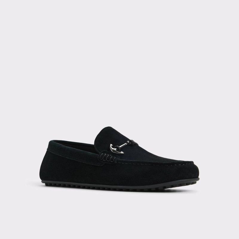 Aldo Wilbart Open Black Men's Casual Shoes Open Black Loafers & Slip-Ons Men - Image 4