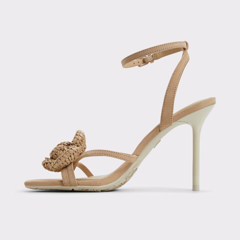 Aldo Wildblossom Sand Women's Heeled Sandals Women Heels Sand - Image 3