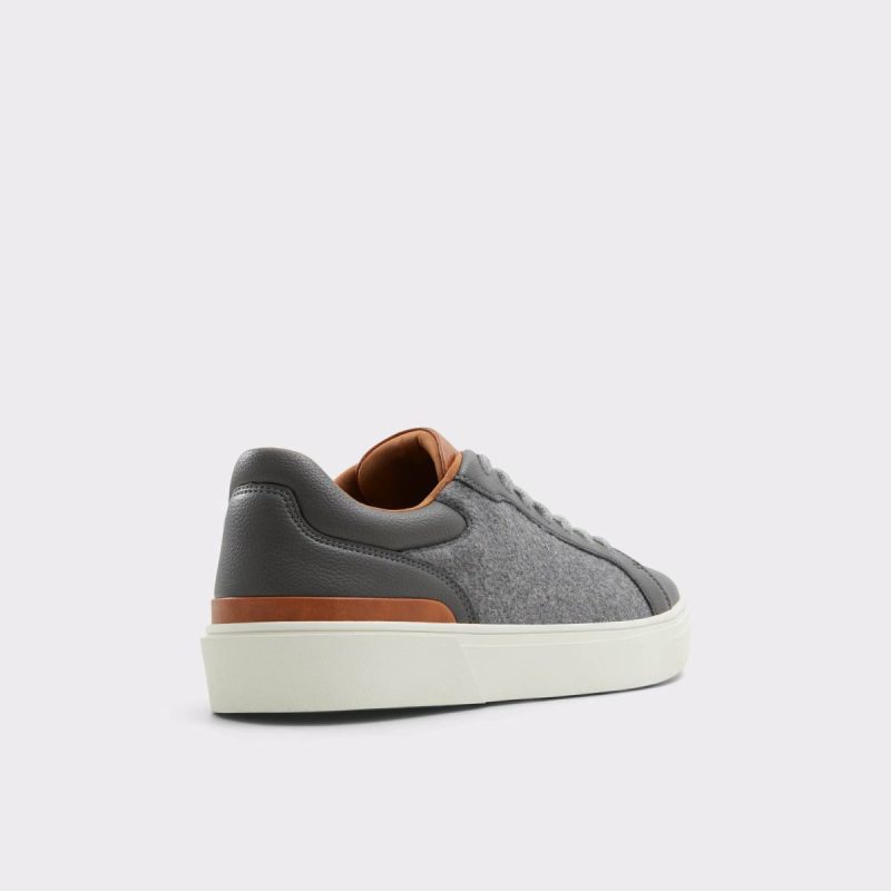 Aldo Willio Dark Grey Men's Sneakers Dark Grey Sneakers Men - Image 3