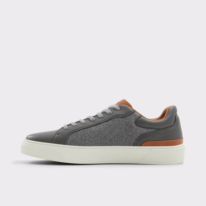 Aldo Willio Dark Grey Men's Sneakers Dark Grey Sneakers Men - Image 4