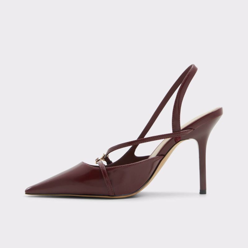 Aldo Women Bordo Heels Etheria Bordo Women's Slingbacks - Image 3