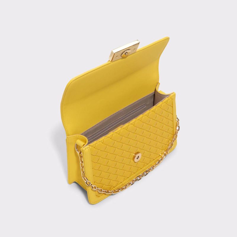 Aldo Women Bright Yellow Top Handle Bags Soleilax Bright Yellow Women's Top Handle Bags - Image 3