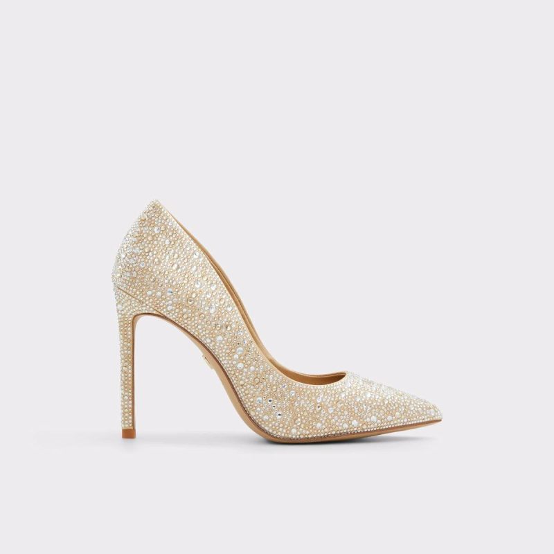 Aldo Women Gold Stessy2.0 Gold Women's Pumps Heels