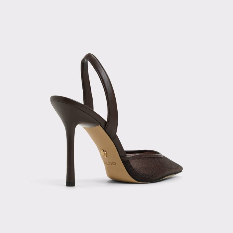 Aldo Women Heels Berolsen Dark Brown Women's High Heels Dark Brown - Image 2