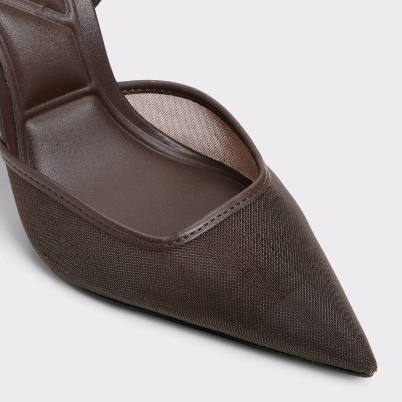 Aldo Women Heels Berolsen Dark Brown Women's High Heels Dark Brown - Image 5