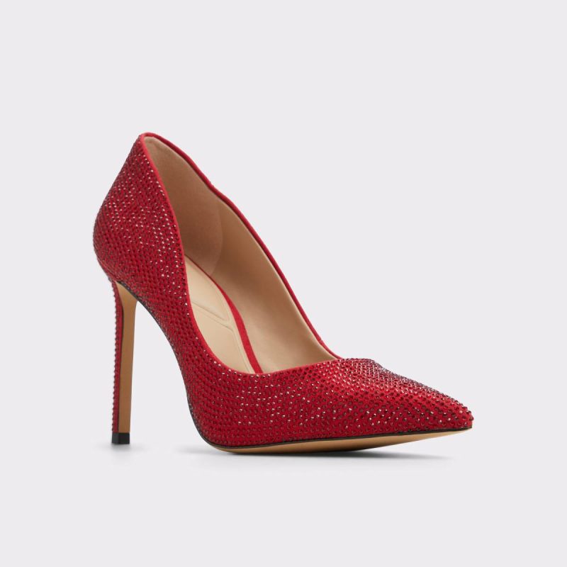 Aldo Women Heels Dark Red Stessy2.0 Dark Red Women's Pumps - Image 4