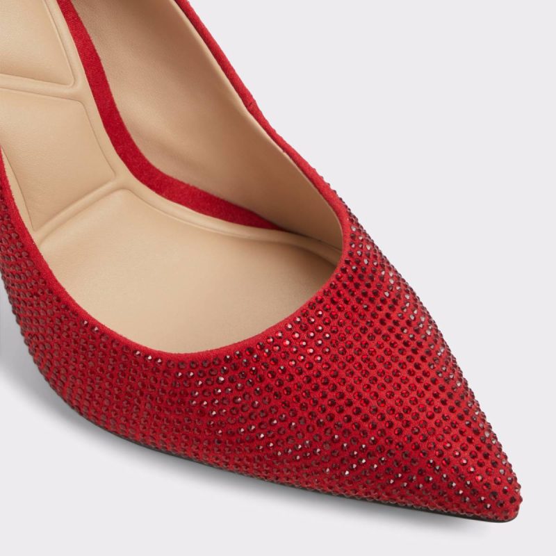 Aldo Women Heels Dark Red Stessy2.0 Dark Red Women's Pumps - Image 5