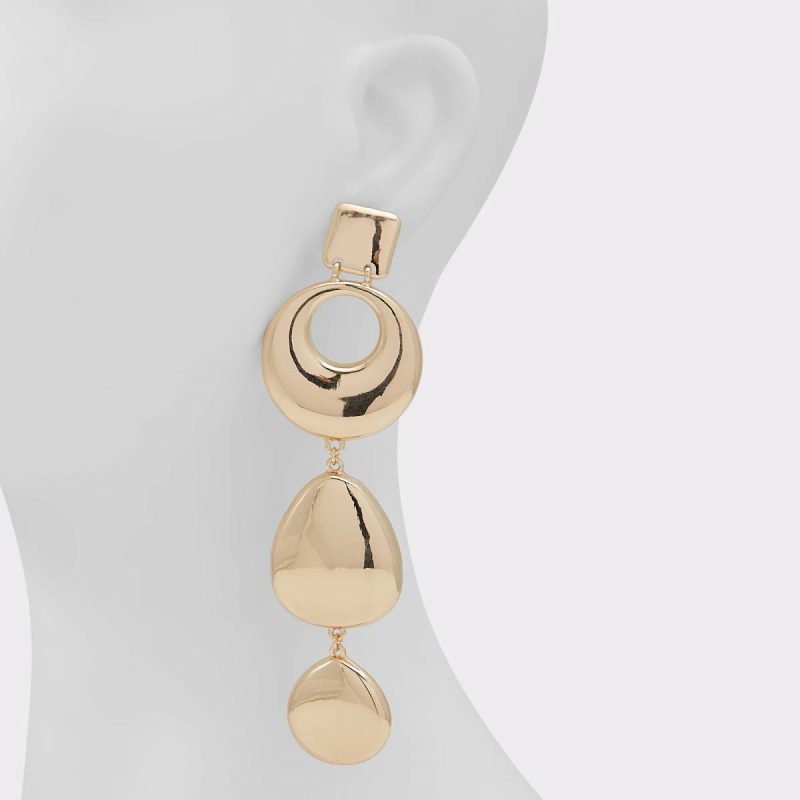 Aldo Women Jewelry Gold Jenadin Gold Women's Earrings - Image 2