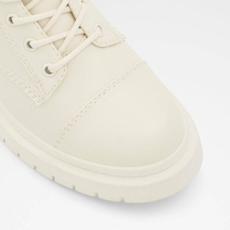 Aldo Women Other White Boots Goer Other White Women's Combat Boots - Image 5