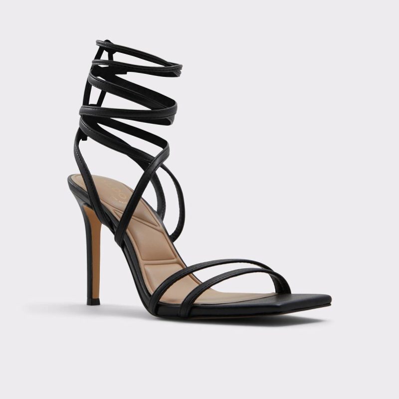 Aldo Women Phaedra Black Women's Heeled Sandals Heels Black - Image 4