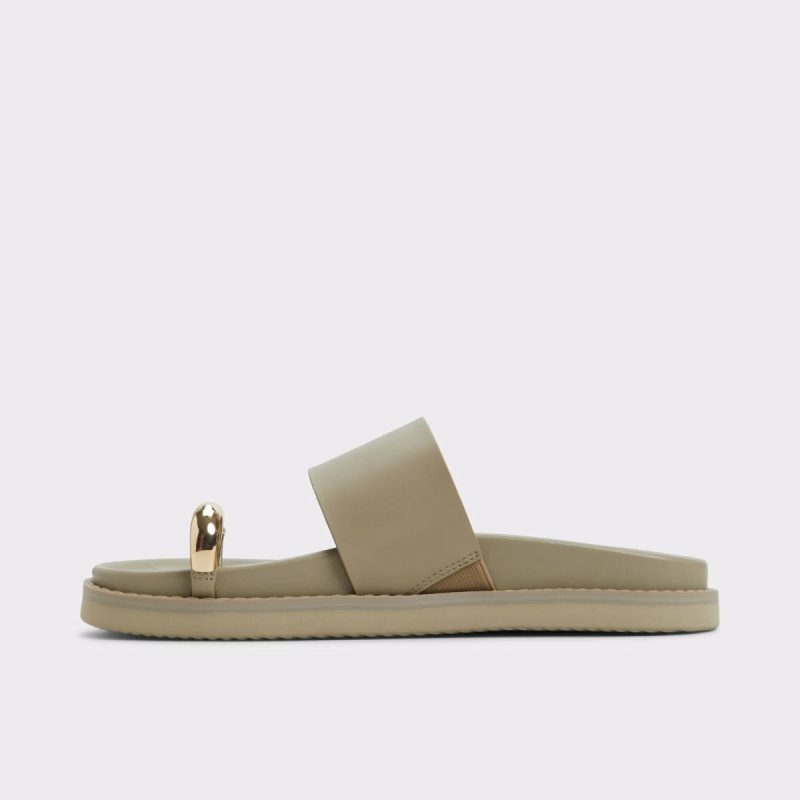 Aldo Women Sandals Other Green Beachstroll Other Green Women's Footbed Sandals - Image 3