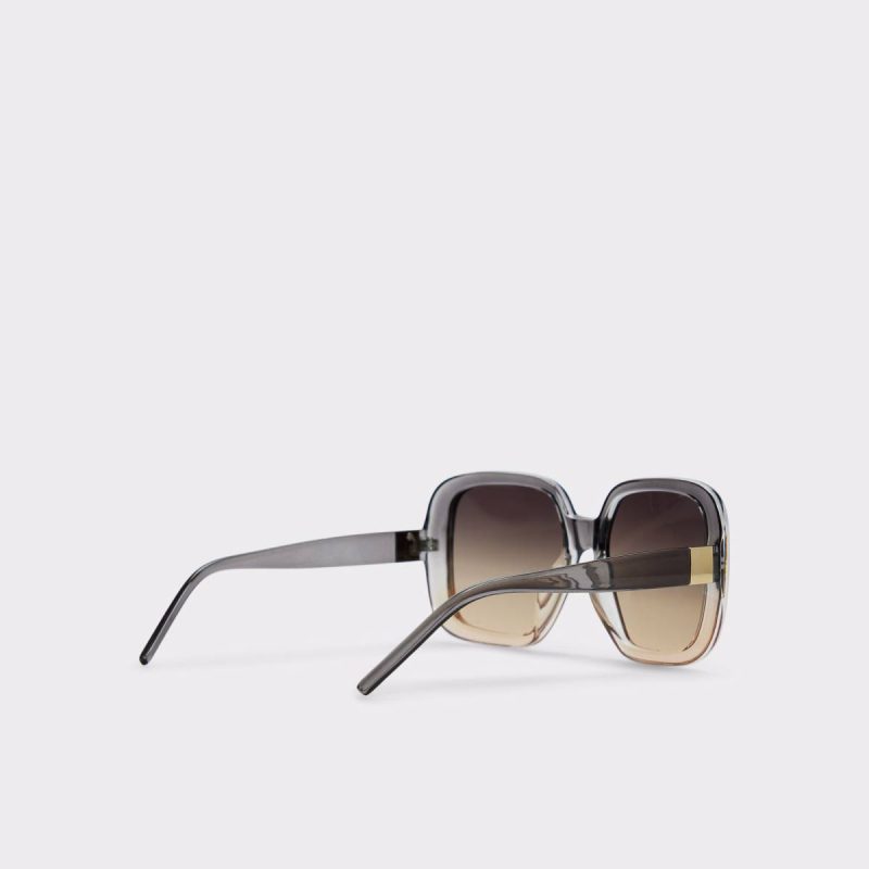 Aldo Women Sunglasses Grey Anneregyn Grey Women's Square - Image 3