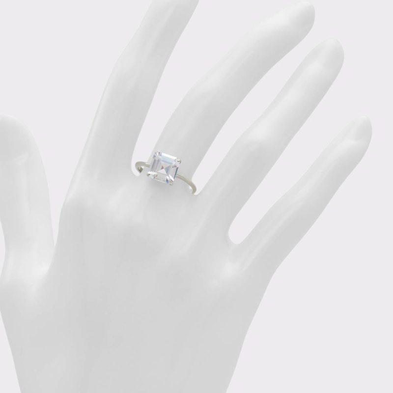 Aschersparkl Silver/Clear Multi Women's Rings Aldo Women Silver/Clear Multi Jewelry - Image 3