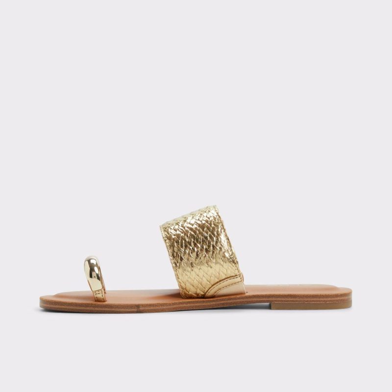 Beachwalk Gold Women's Metallics Gold Sandals Aldo Women - Image 3