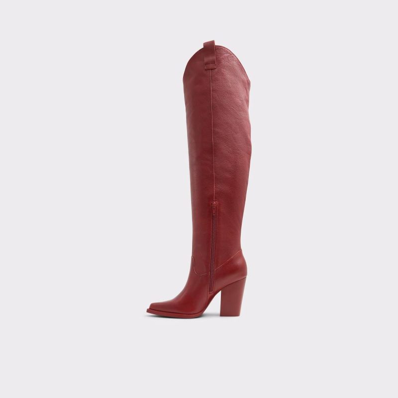 Beatrine Bordo Women's Western And Cowboy Boots Bordo Women Boots Aldo - Image 3