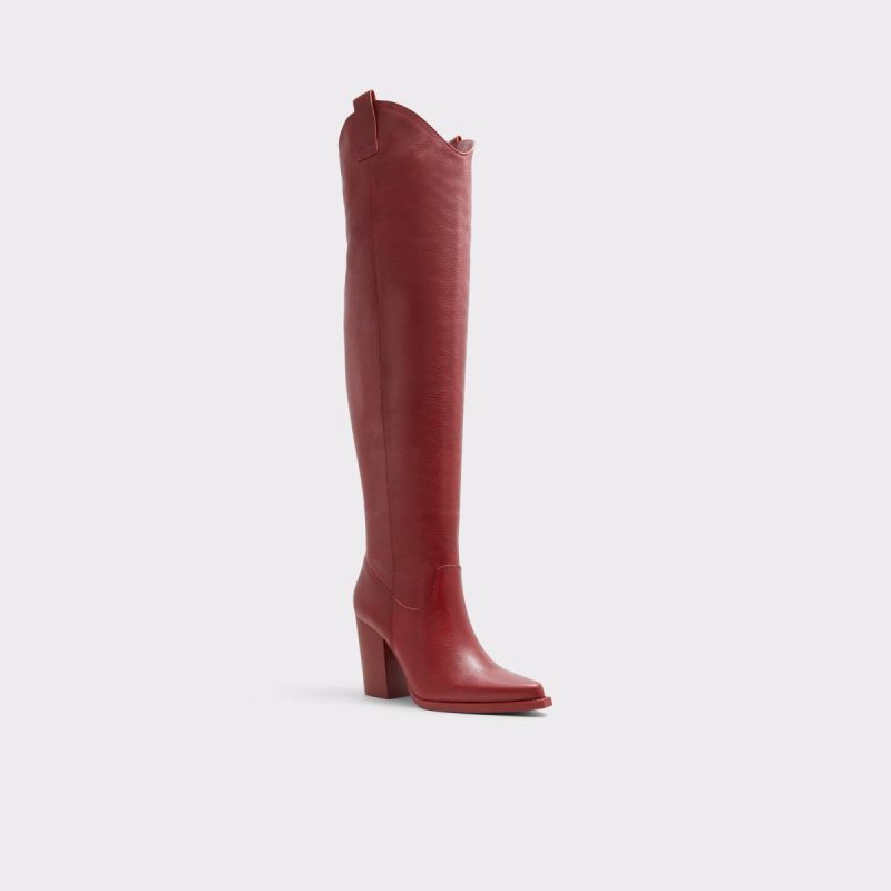 Beatrine Bordo Women's Western And Cowboy Boots Bordo Women Boots Aldo - Image 4
