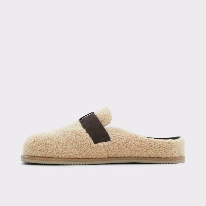 Beige Aldo Men Kellan Beige Men's Slippers And Clogs Loafers & Slip-Ons - Image 4