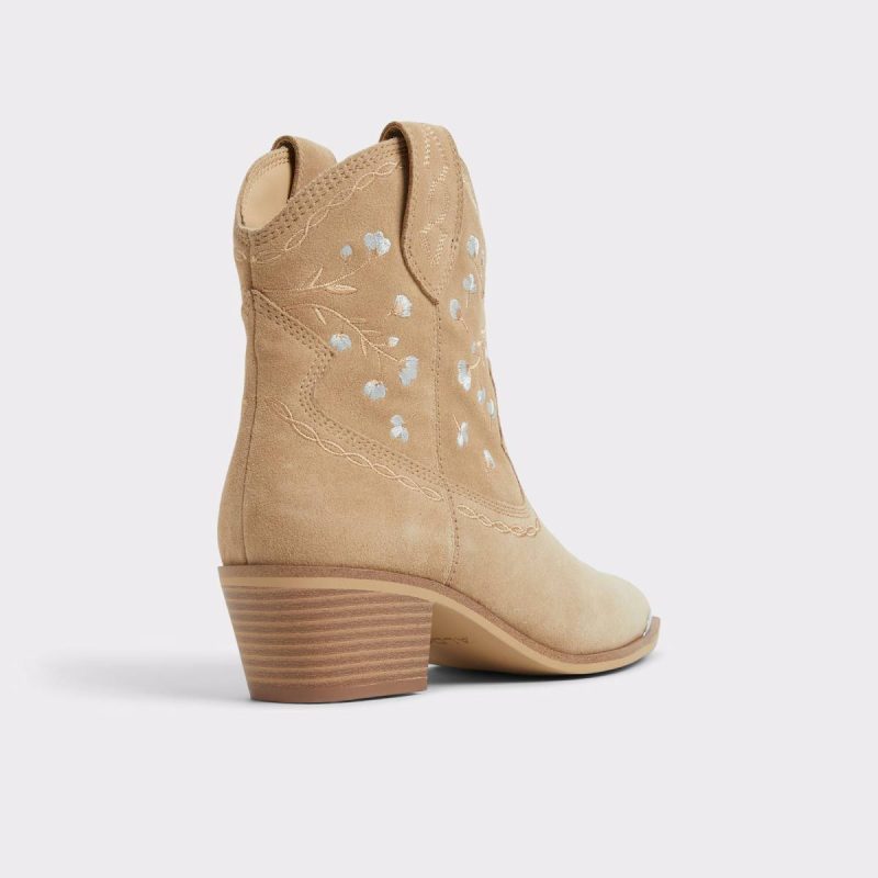 Beige Women Boots Valley Beige Women's Western And Cowboy Boots Aldo - Image 4