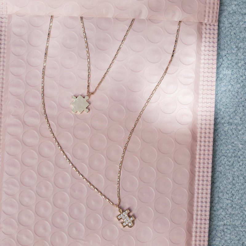 Besties Gold/Clear Multi Women's Necklaces Gold/Clear Multi Jewelry Women Aldo - Image 4