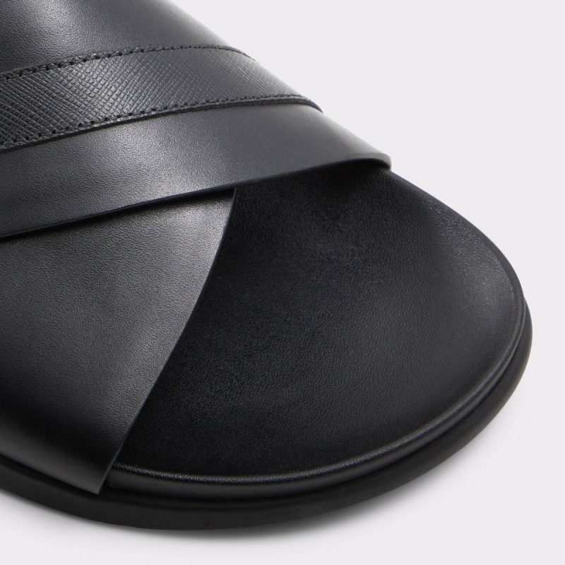 Black Aldo Delmar Black Men's Slides Sandals & Slides Men - Image 5