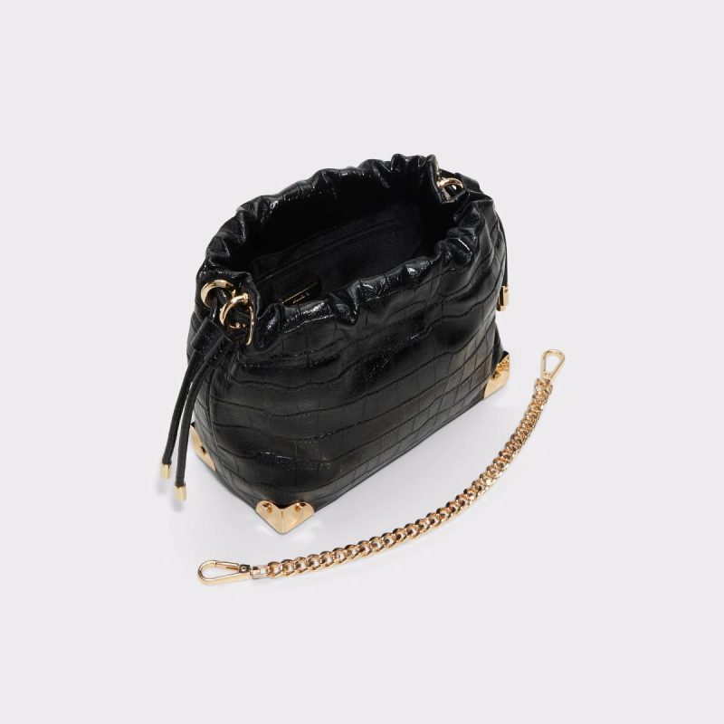 Black Aldo Kaeliex Black Women's Top Handle Bags Women Top Handle Bags - Image 3