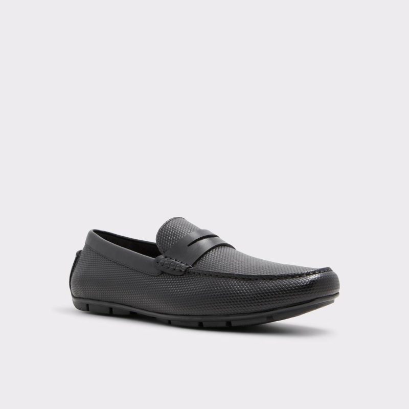 Black Aldo Loafers & Slip-Ons Men Discourse Black Men's Casual Shoes - Image 4