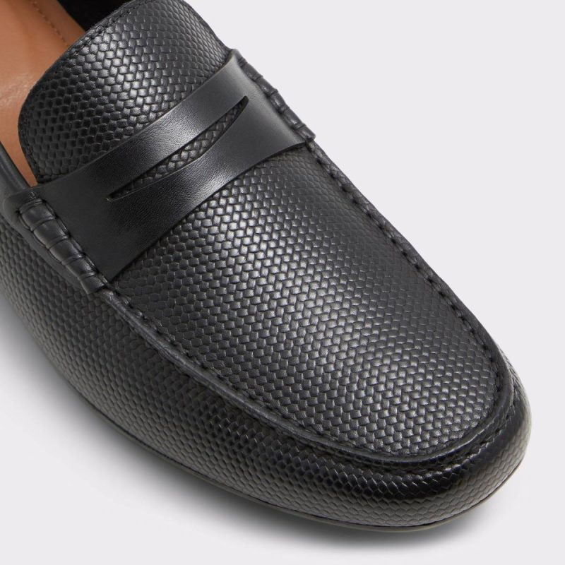 Black Aldo Loafers & Slip-Ons Men Discourse Black Men's Casual Shoes - Image 5