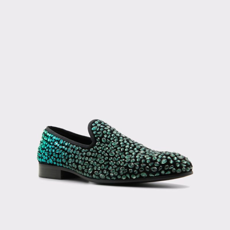 Black Aldo Loafers & Slip-Ons Wizomania Black Men's Dress Shoes Men - Image 5