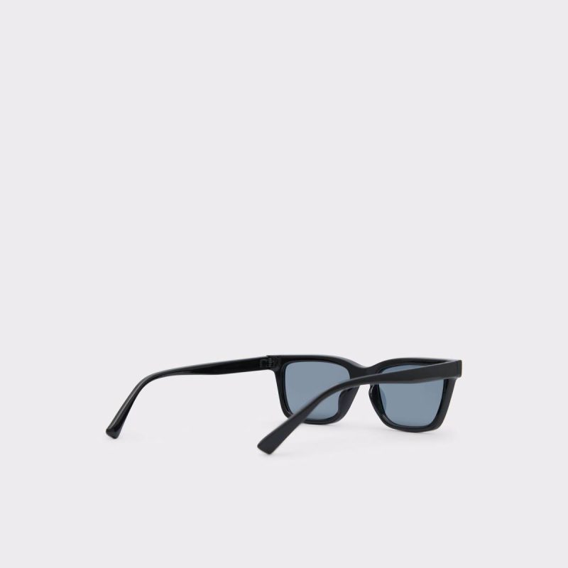 Black Aldo Men Sunglasses Grau Black Men's Rectangle - Image 3